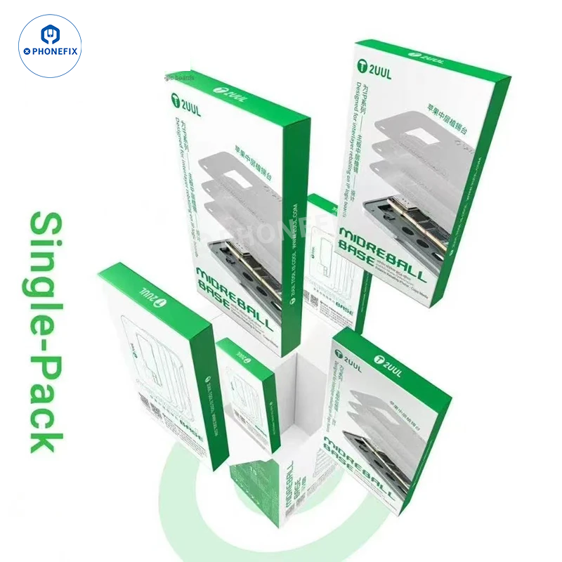 2UUL BH13 Midreball Base for iPhone 12-16 Middle Layer Reballing