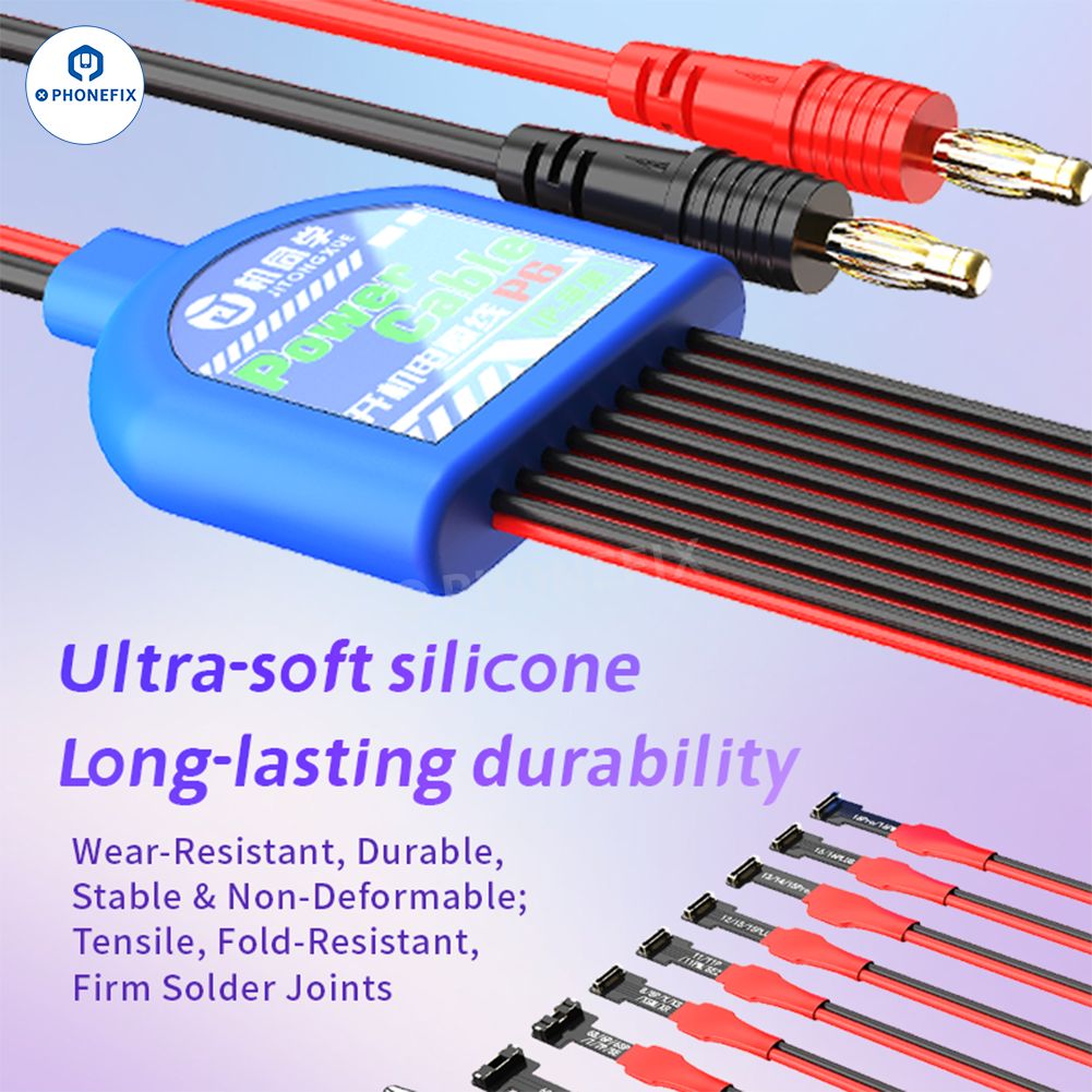 JTX P6 Power Cable with Soft FPC Socket for iPhone 6-16 Pro Max