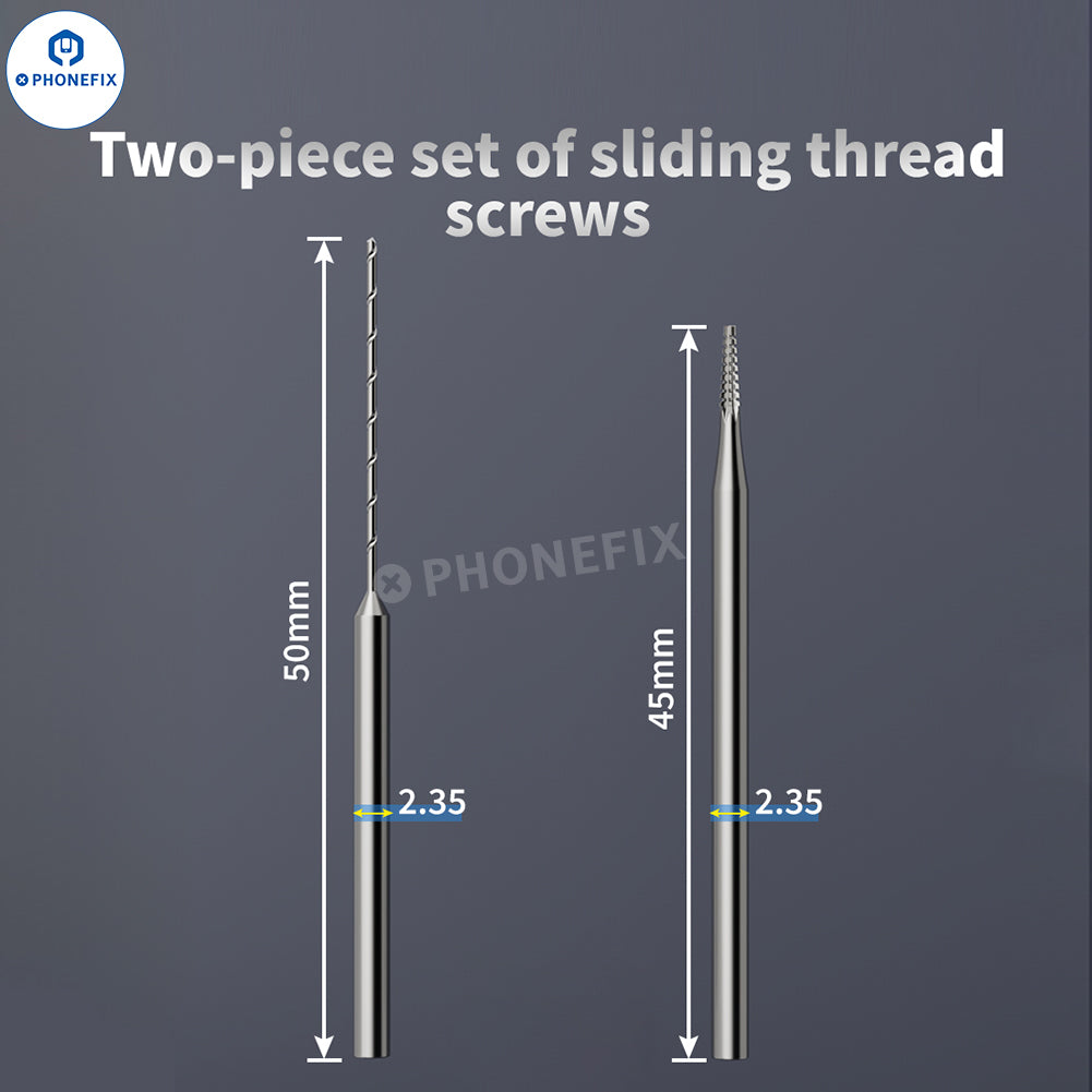 LANRUI U8 Sliding Drill Bit for Phone Stripped Screw Grinding Removal