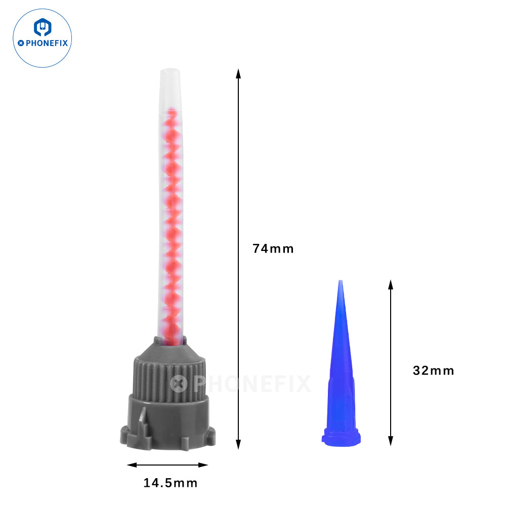 iFixes Mixing Nozzle AB Glue Adhesive Tube Dispenser Needle