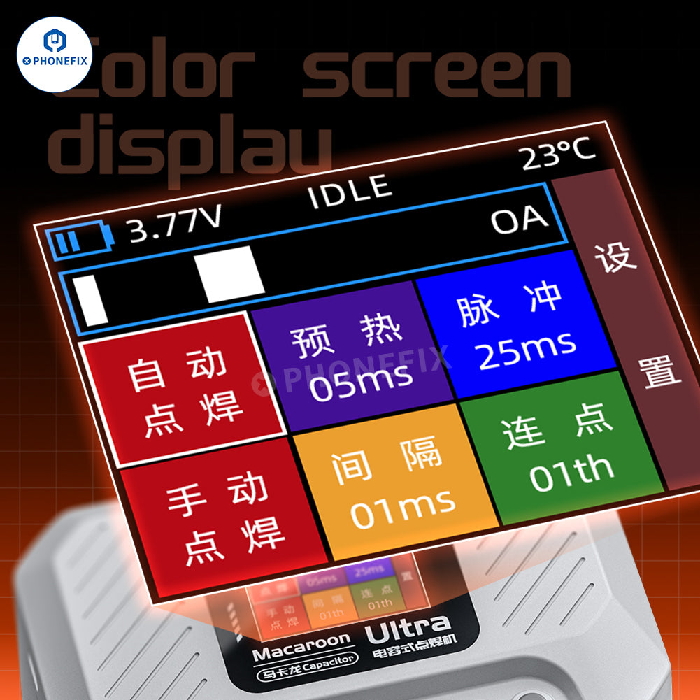 QIANLI Macaron Capacitor Spot Welder for Phone Battery Repair