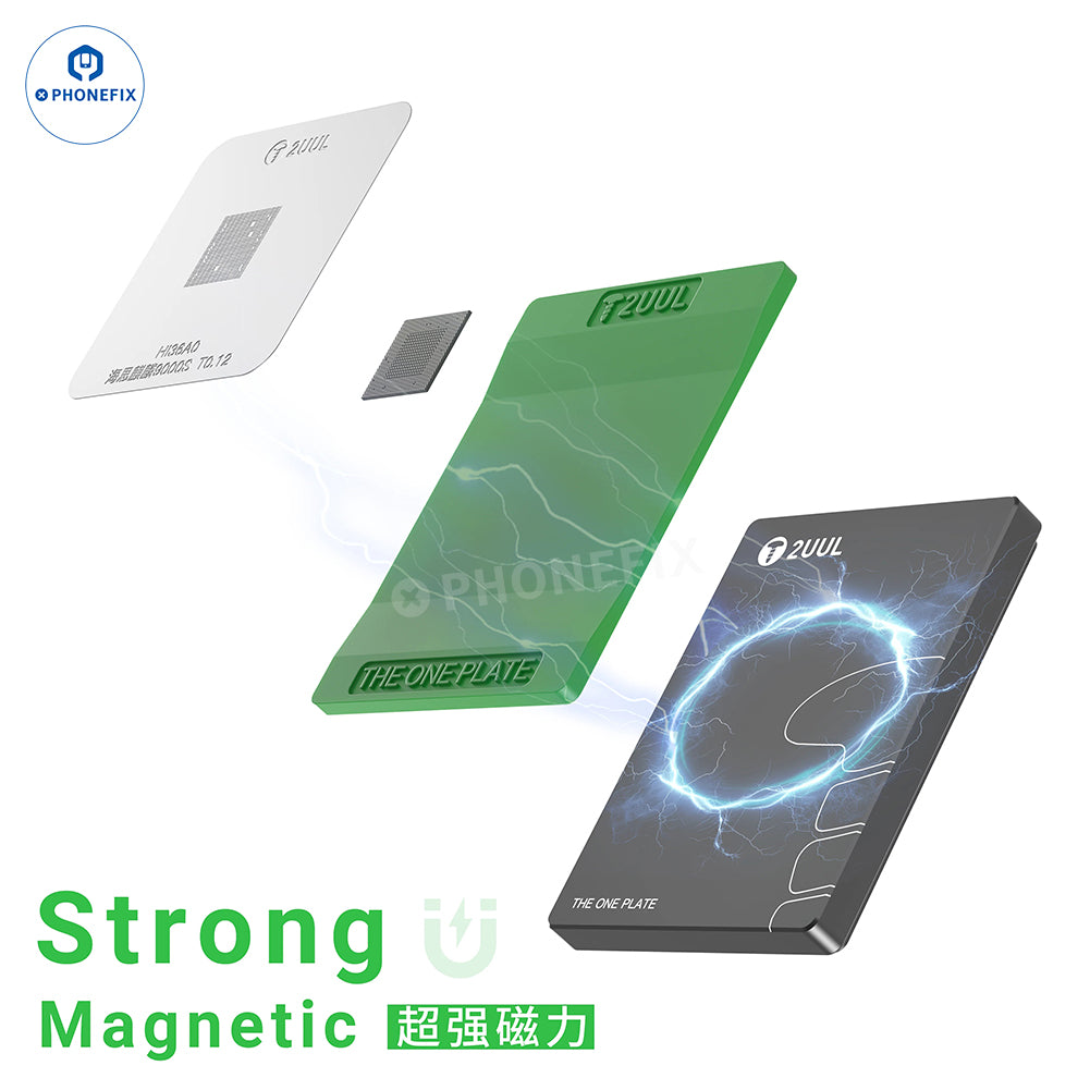 2UUL BH12 THE ONE PLATE Magnetic Reballing Platform & Silicone Pad