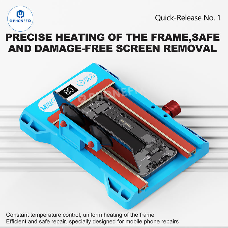 MaAnt SC-01 Quick-Release Heating Clamp for Phone Screen Removal - CHINA PHONEFIX SHOP Team