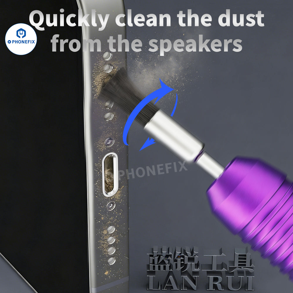 LANRUI QB95 PCB Charging Port Dust Cleaning Brush for Phone Repair - CHINA PHONEFIX SHOP Team