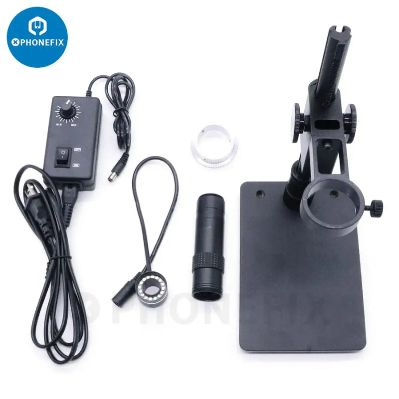 4K 51MP HMDI VAG Industrial Camera Microscope Set 130X Lens