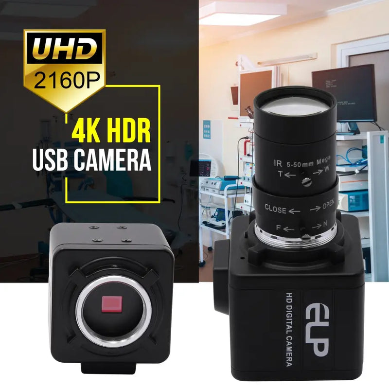 4K SONY High frame rate USB Webcam Camera with Manual