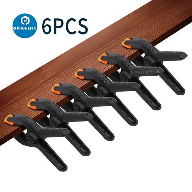 4Pcs/6Pcs Plastic A-type Clip Adjustable Clamps For Wood