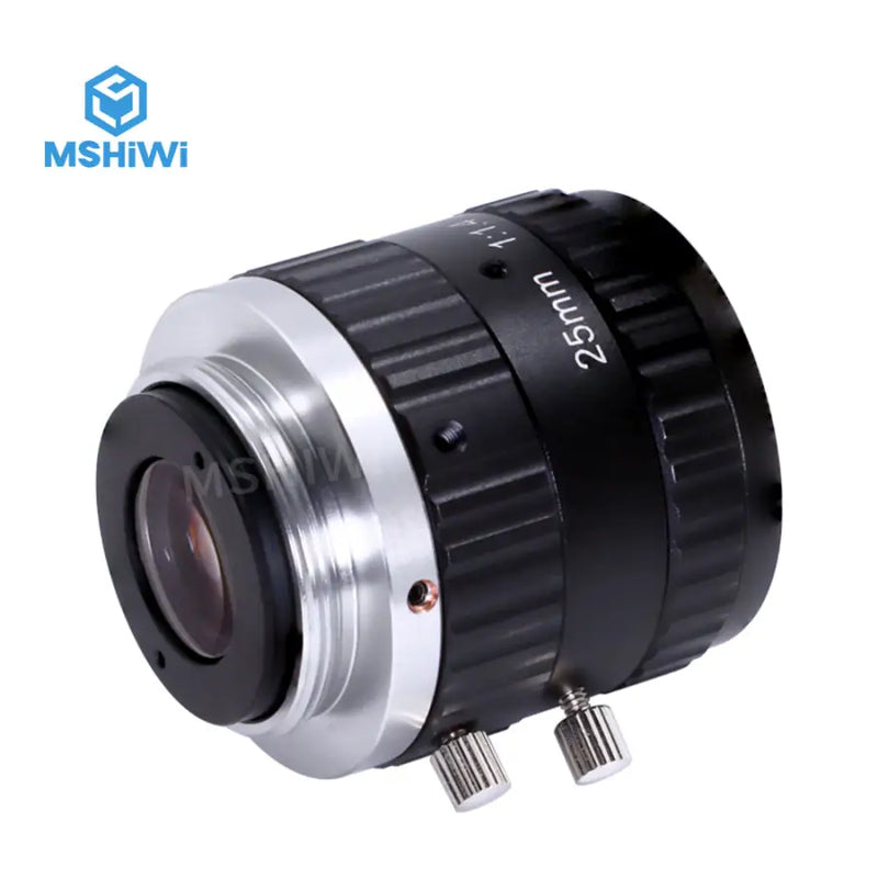 5.0MP C-mount 25mm 2/3 F1.4 Fixed Focus FA Vision Inspection