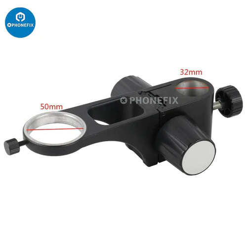 50mm Diameter Stereo Microscope Head Holder Focusing Stand Bracket