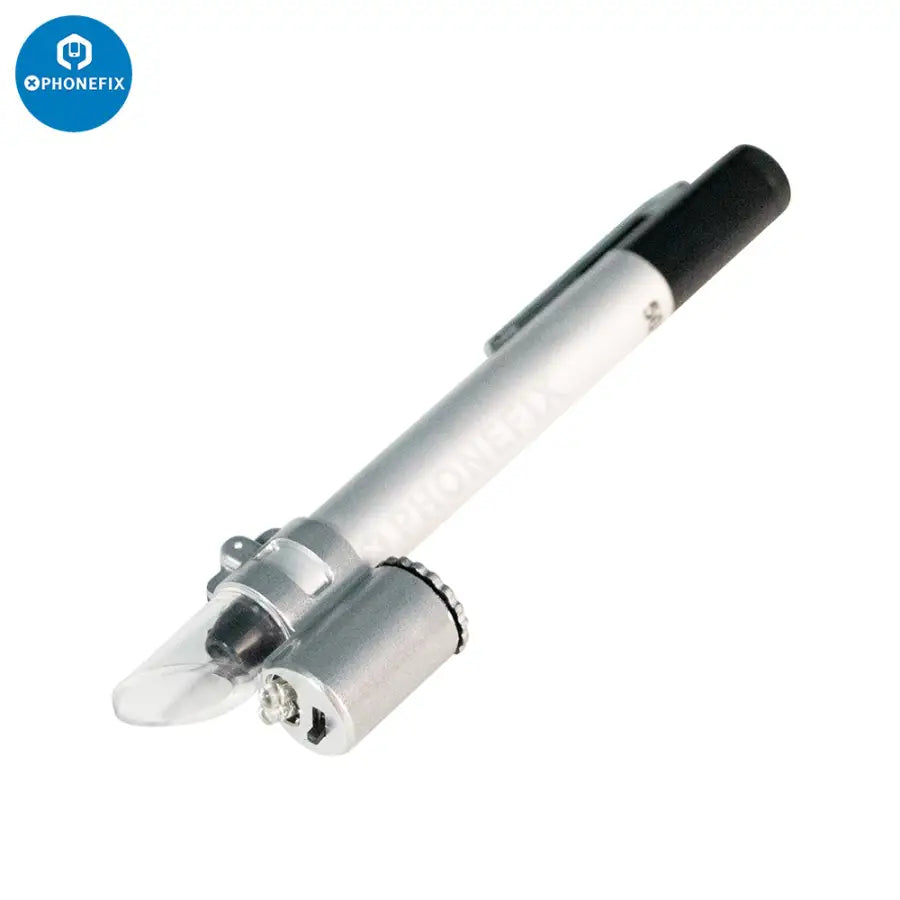 Microscope Light 100x Magnifier Magnifying Glass Pen Type Microscope