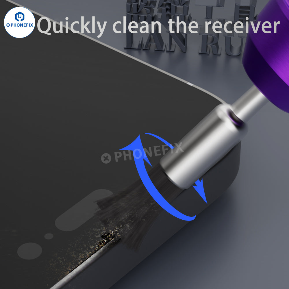 LANRUI QB95 PCB Charging Port Dust Cleaning Brush for Phone Repair - CHINA PHONEFIX SHOP Team