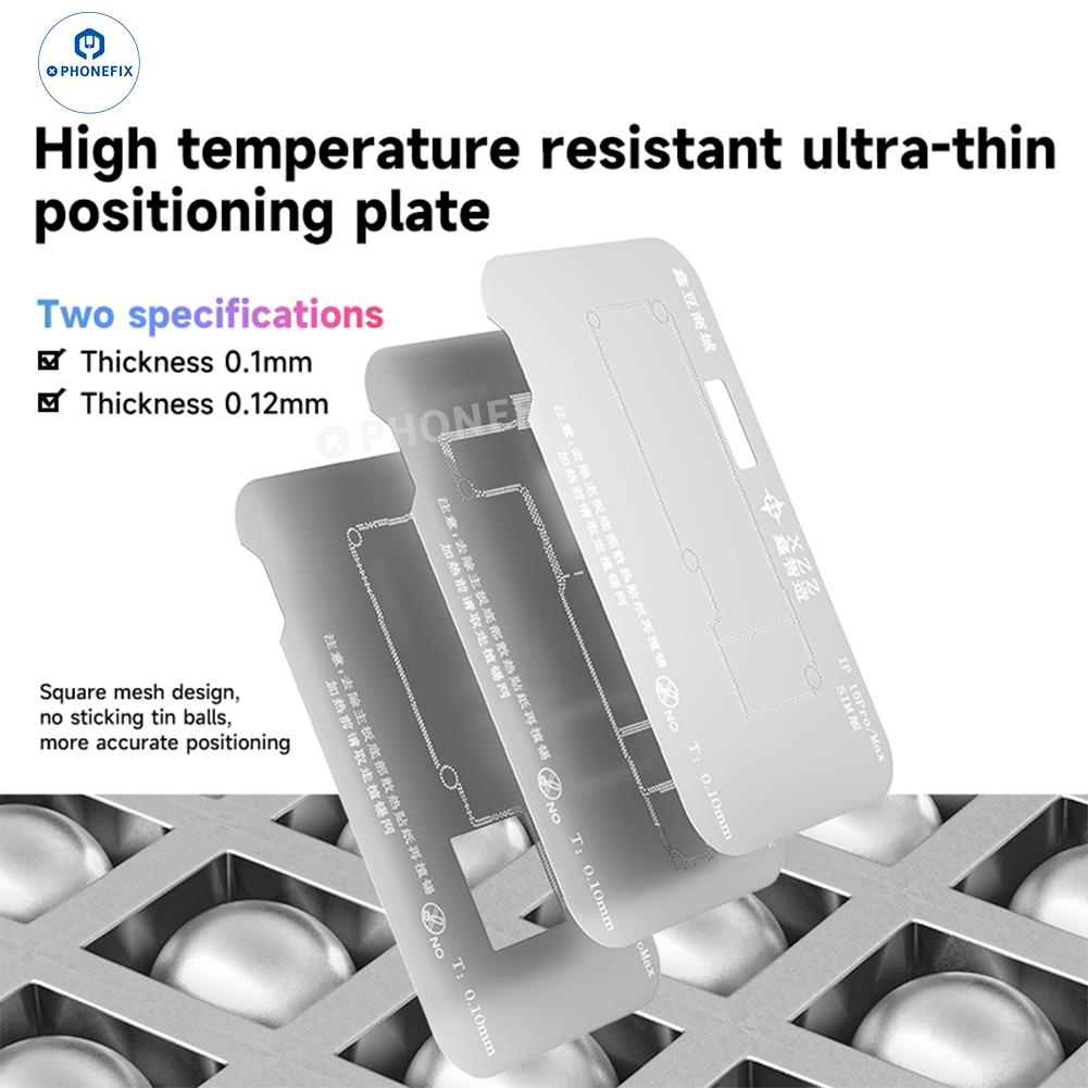 XZZ TR Middle Frame BGA Plant Tin Platform For iPhone X-17 Pro Max