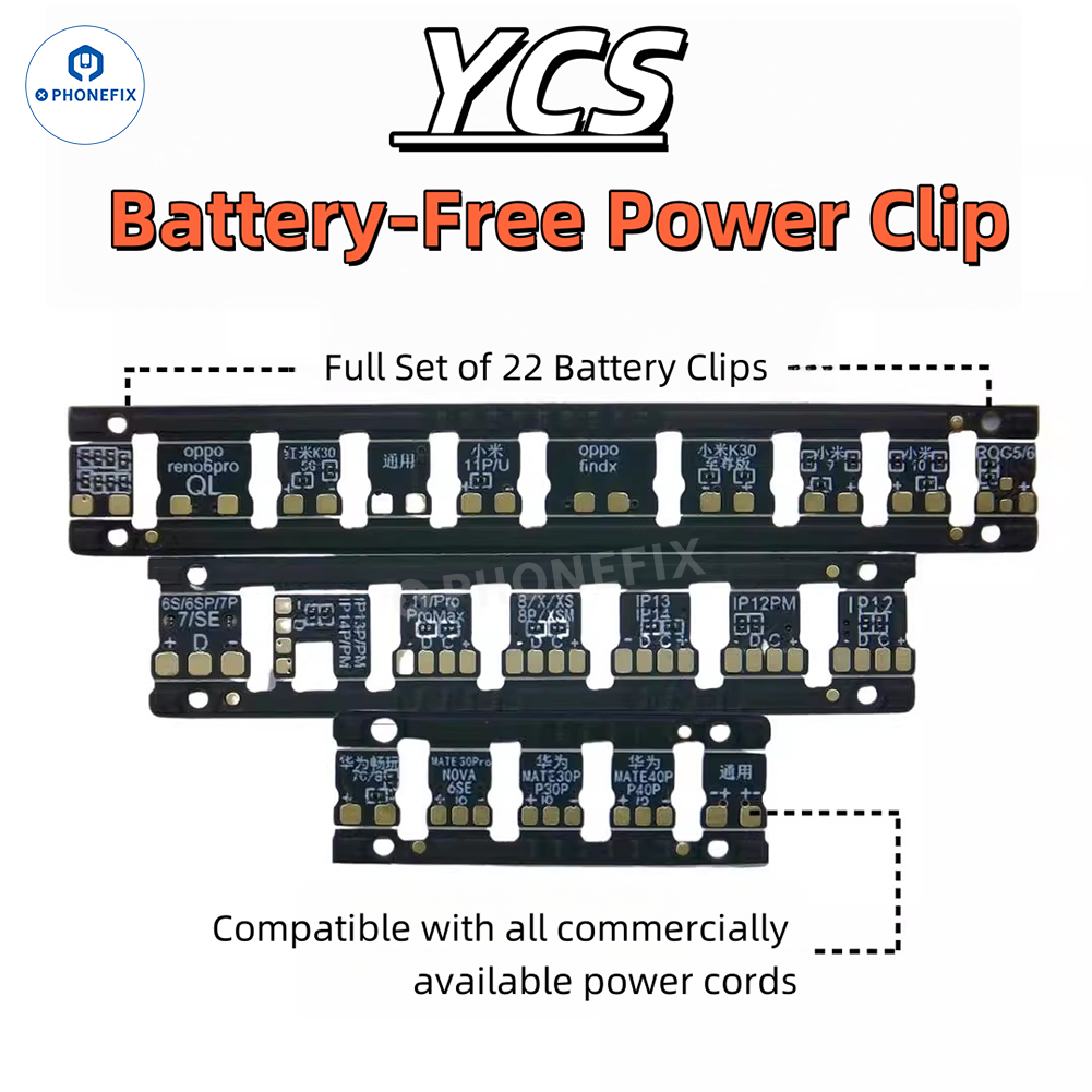 YCS MAi 6-in-1 Power Cable for iPhone 6S -17 Pro Max Android Huawei