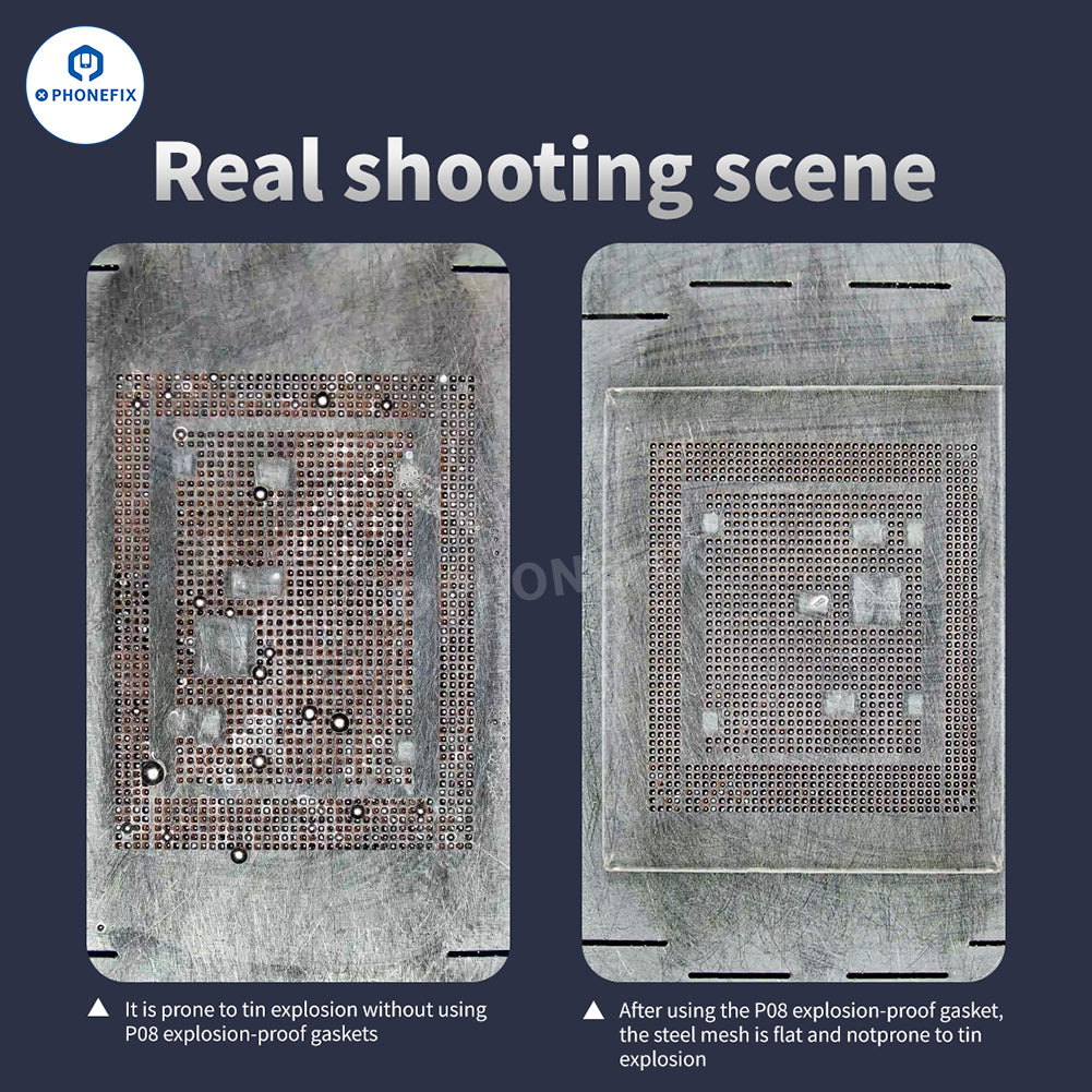 LanRui P08 Tin Explosion-proof Gasket for Phone CPU IC Soldering