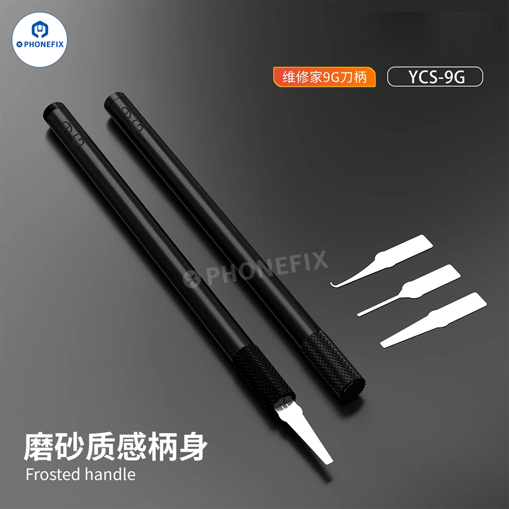 YCS 9G Non-slip Handle with Blade for Phone CPU Chip Glue Removal