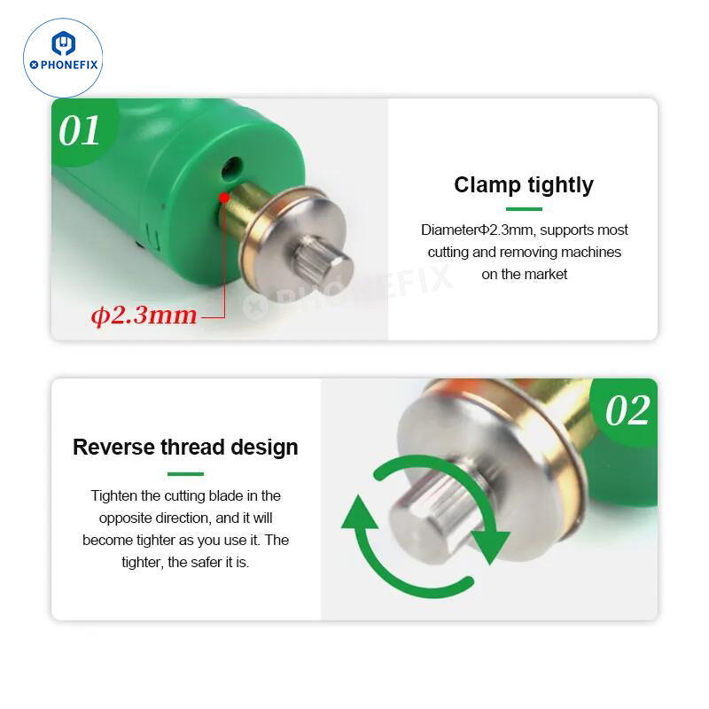 Relife RL-090 Curved Screen Cutting Head for OCA Glue Remover