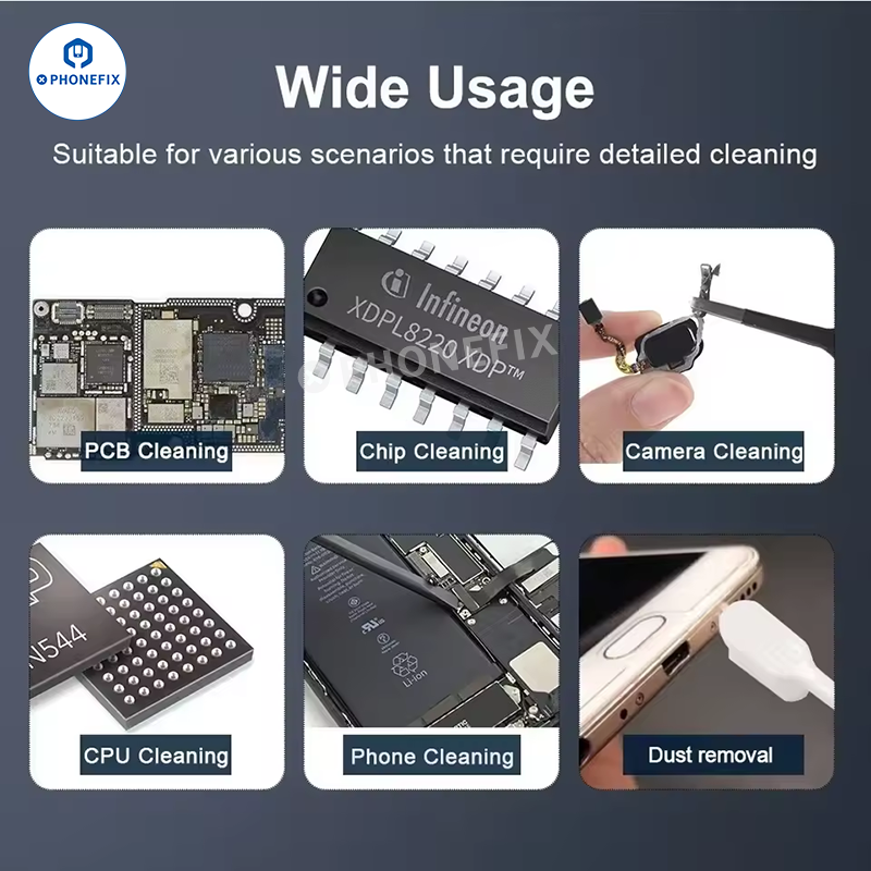 BST-82 Soft Bristled Brush for Phone Camera PCB CPU IC Cleaning