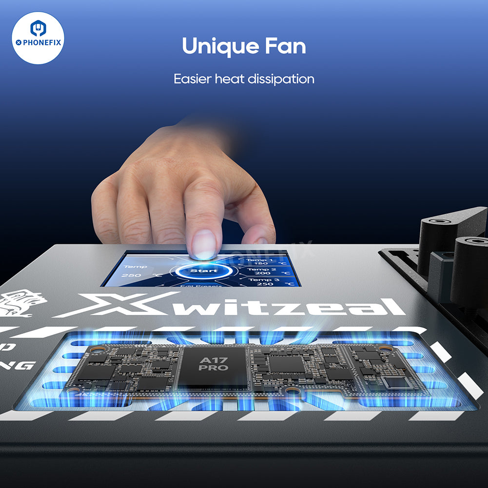 Xwitzeal FC1 Constant Thermometer Desoldering Table for iPhone 8-16 Series - CHINA PHONEFIX SHOP Team
