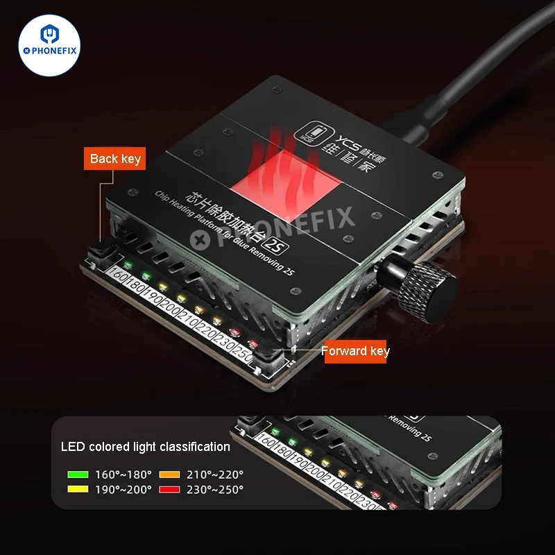 YCS 2S Chip Heating Platform for Phone CPU IC Glue Removal