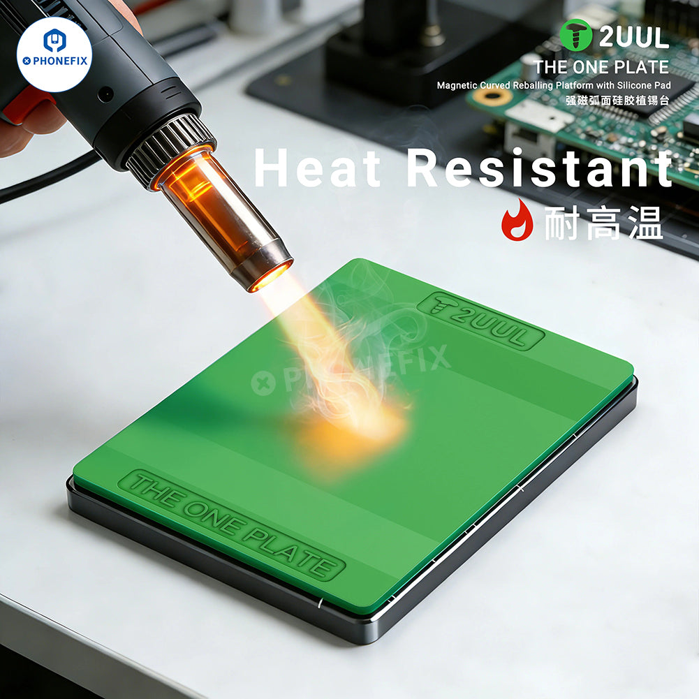 2UUL BH12 THE ONE PLATE Magnetic Reballing Platform & Silicone Pad
