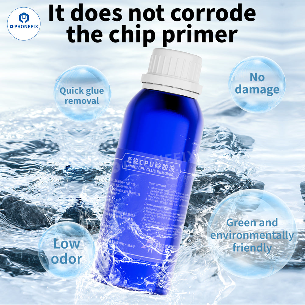 LANRUI Chip Adhesive Cleaner for iPhone CPU Glue Removal