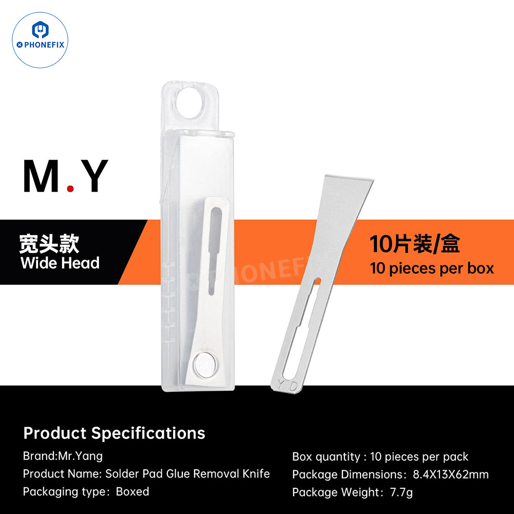 YCS M.Y CPU IC Solder Pad Glue Removal Knife for Phone Repair - CHINA PHONEFIX SHOP Team