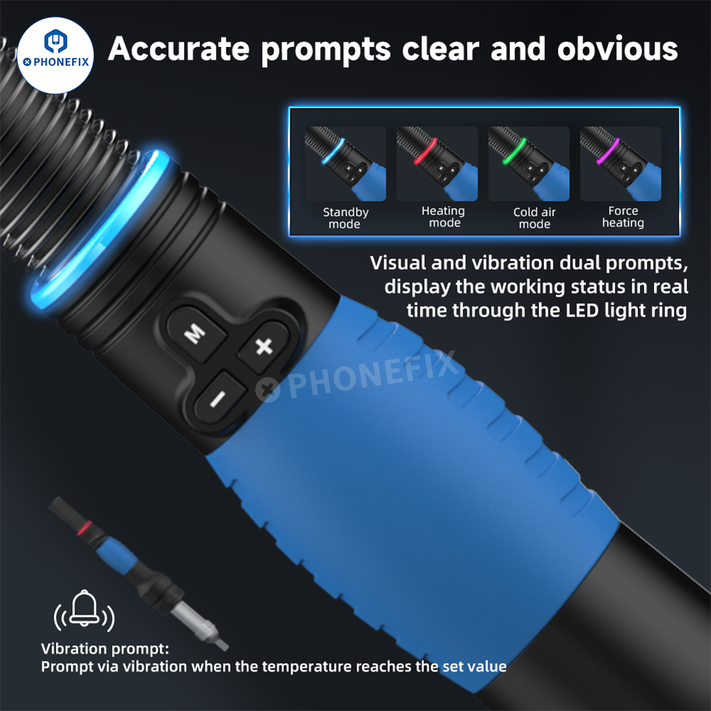 AIXUN H414D 1400W Dual Channel Hot Air Rework Station