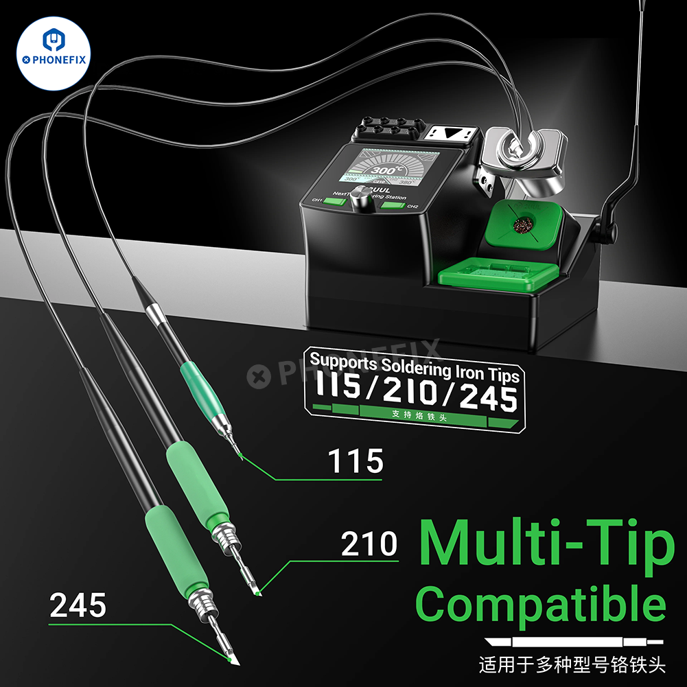 2UUL NT210 NextTip Soldering Station supports C210 C115 C245 Tips