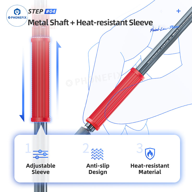 QianLi Dot-Line-Plane Double-ended Blade Handle for Phone Repair