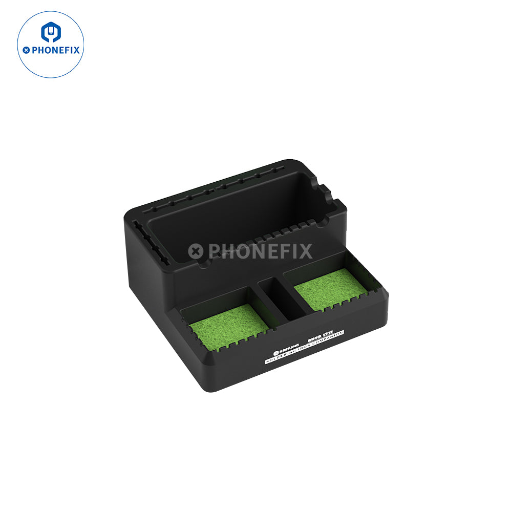 Soldador MIJING LT-15 con área de almacenamiento para limpieza