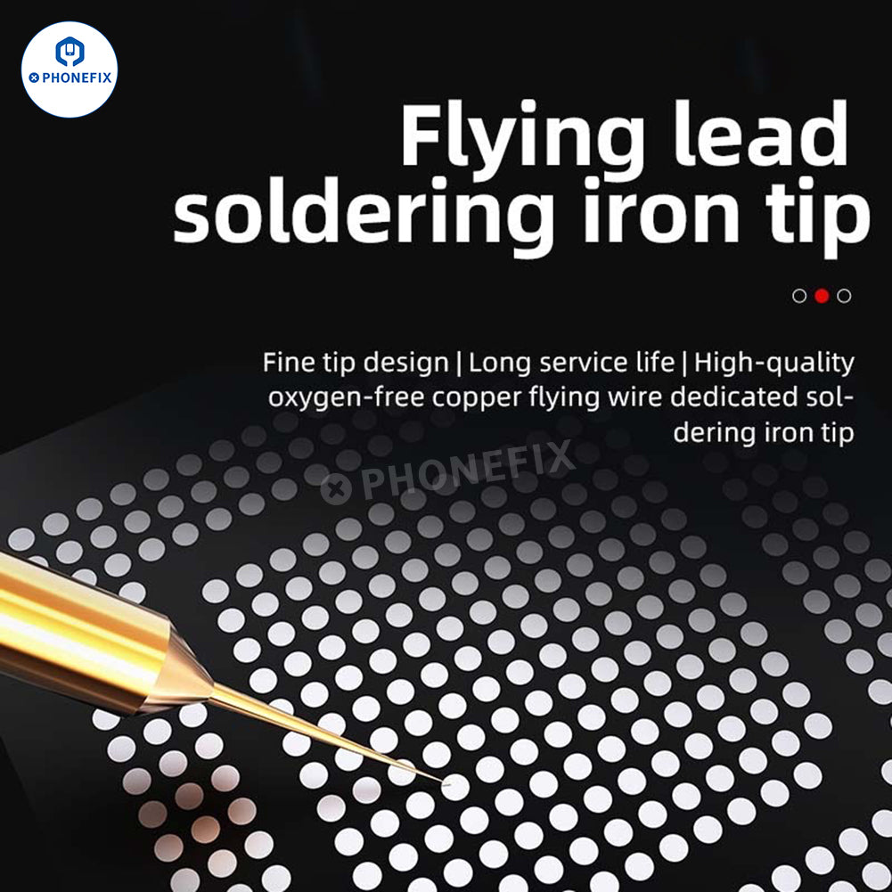 JTX S1 0.1mm Ultra-Fine Soldering Iron Tip for Screen Jumper Wire - CHINA PHONEFIX SHOP Team