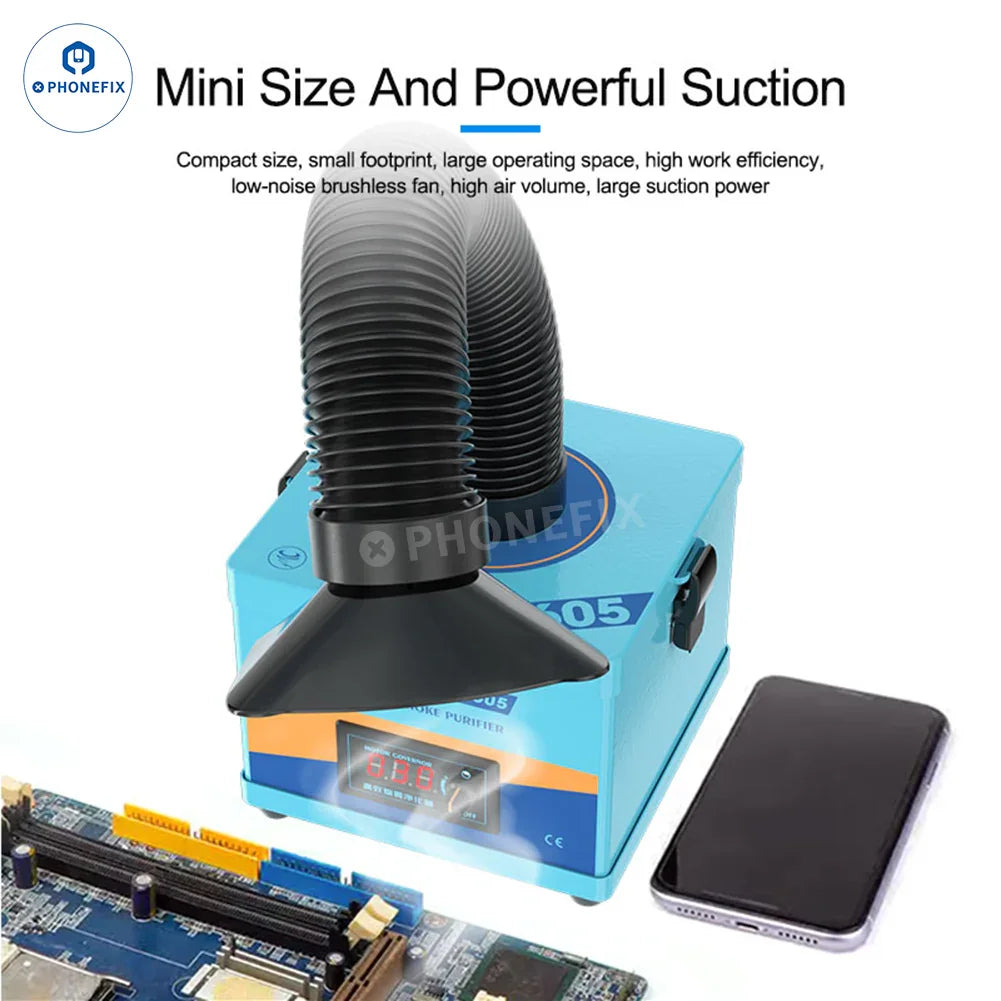 SUNSHINE SS-6604 SS-6605 Soldering Smoke Purifier Fume Extractor - CHINA PHONEFIX SHOP Team