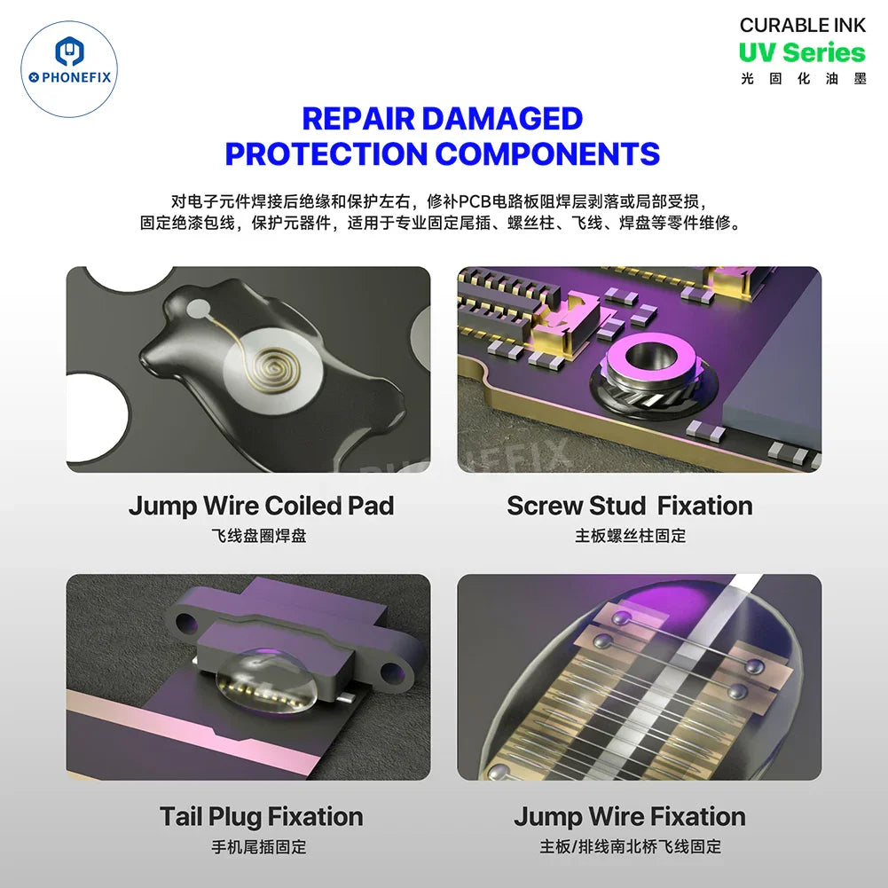 MECHANIC UV-9200 UV Curing Ink Quick Drying Oil for Phone Repair