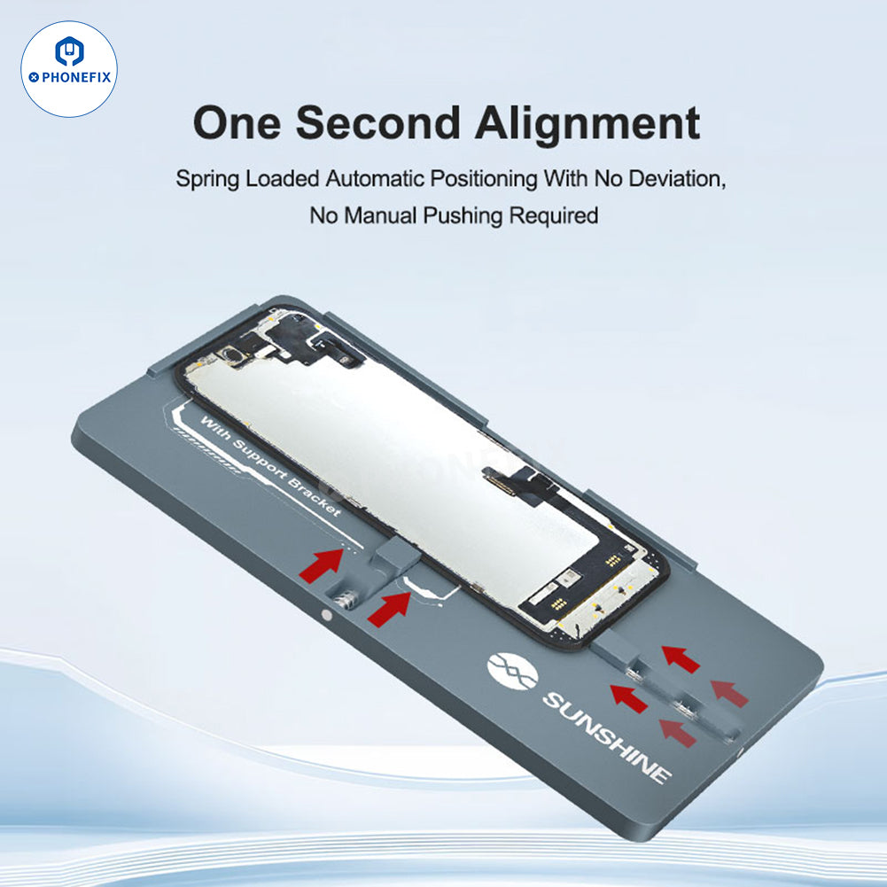 SUNSHINE SS-061A Screen Alignment Laminating Mold for iPhone 12-17 - CHINA PHONEFIX SHOP Team