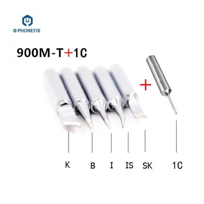 6 Kinds 900M Soldering Iron Tips for Motherboard Soldering Repair - CHINA PHONEFIX