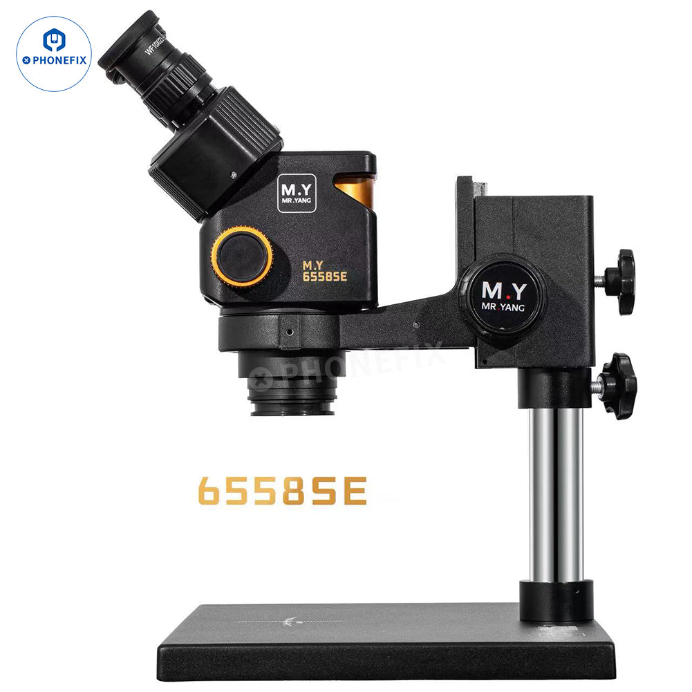 YCS M.Y 6558SE 7050SE 6.5-58X 7-50X Binocular Stereo Microscope - CHINA PHONEFIX SHOP Team