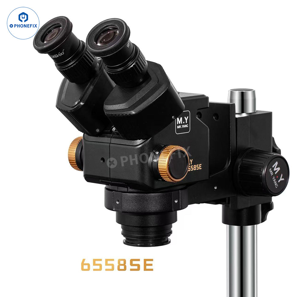 YCS M.Y 6558SE 7050SE 6.5-58X 7-50X Binocular Stereo Microscope - CHINA PHONEFIX SHOP Team