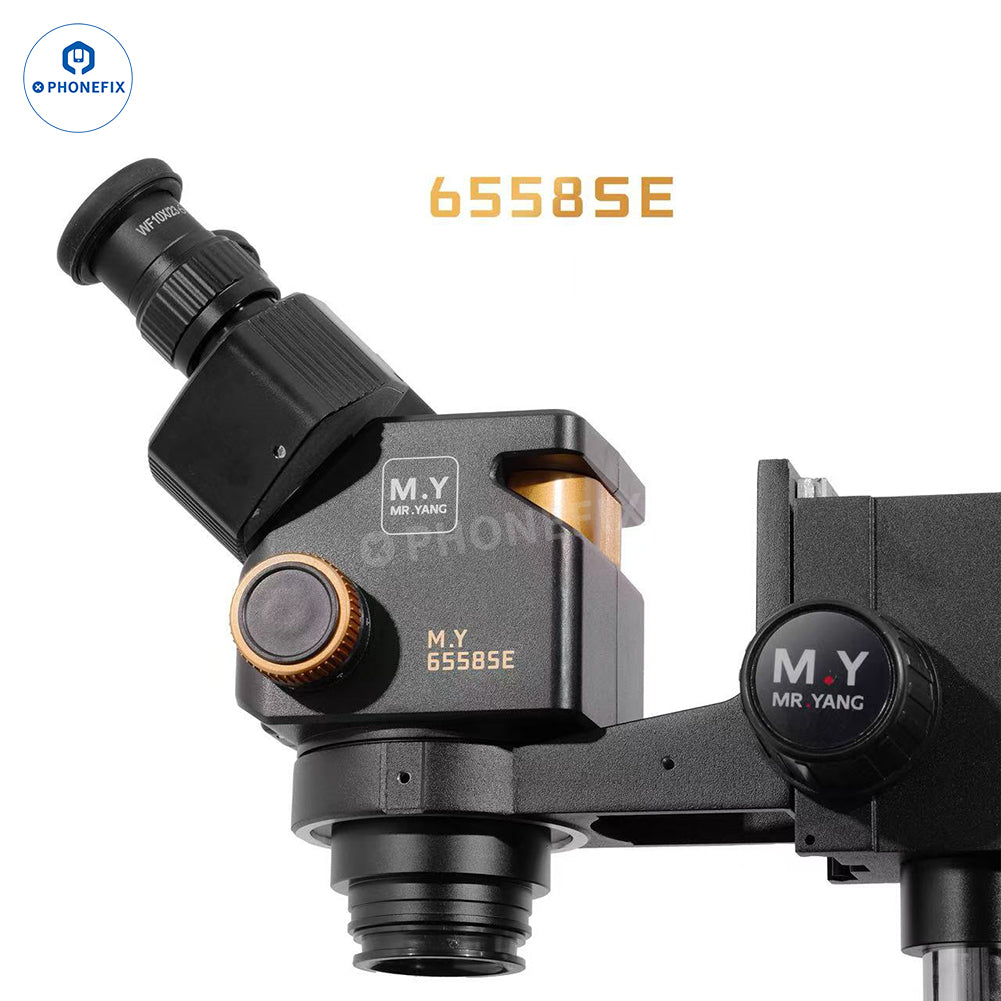 YCS M.Y 6558SE 7050SE 6.5-58X 7-50X Binocular Stereo Microscope - CHINA PHONEFIX SHOP Team