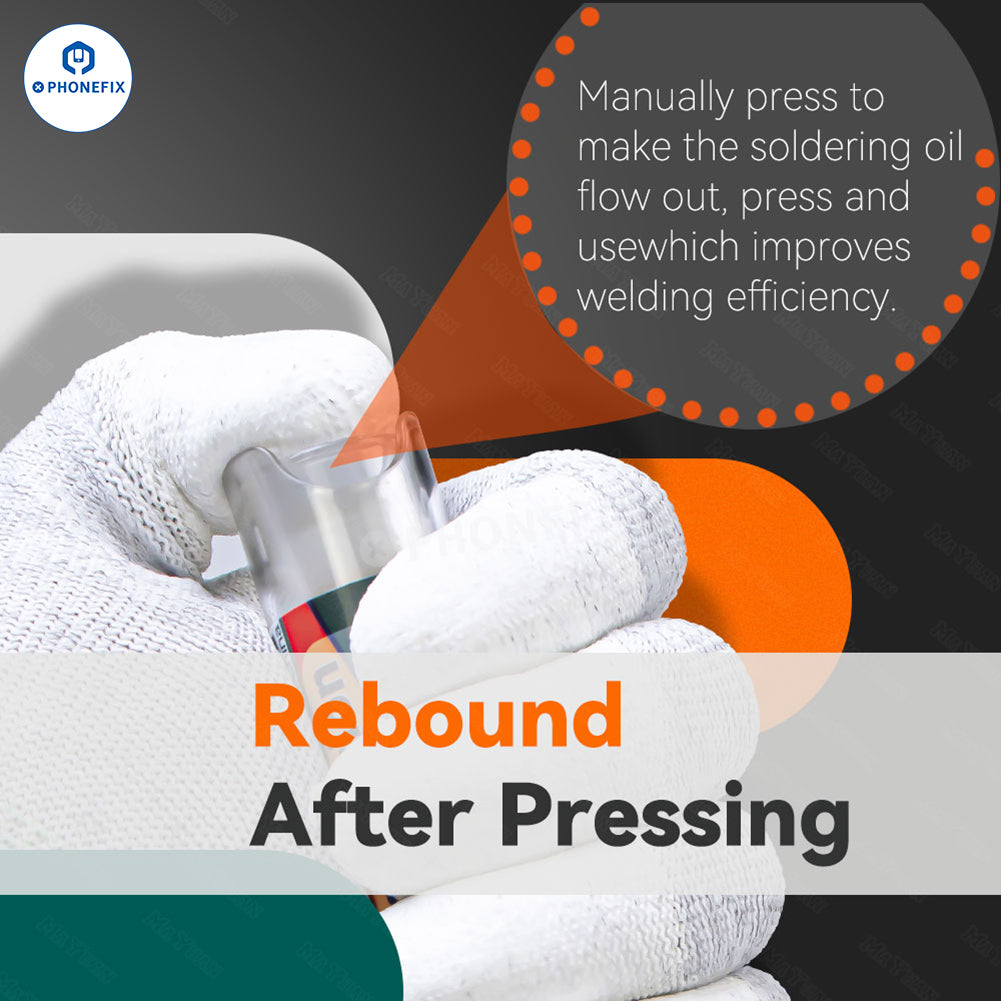 MY-316F Antioxidant Solder Flux Oil Manual Pressing for Phone Repair