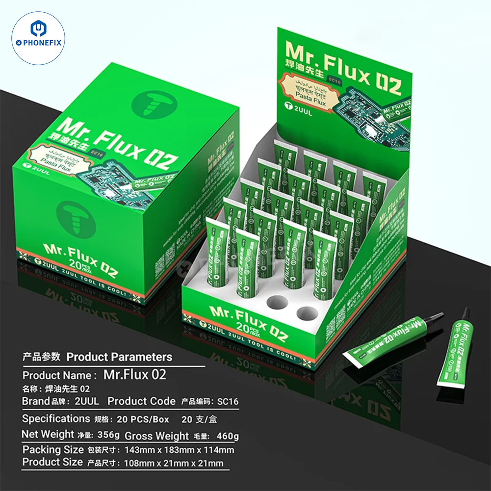 2UUL SC16 SC17 SC18 Solder Flux Welding Oil for Mobile PCB IC Repair