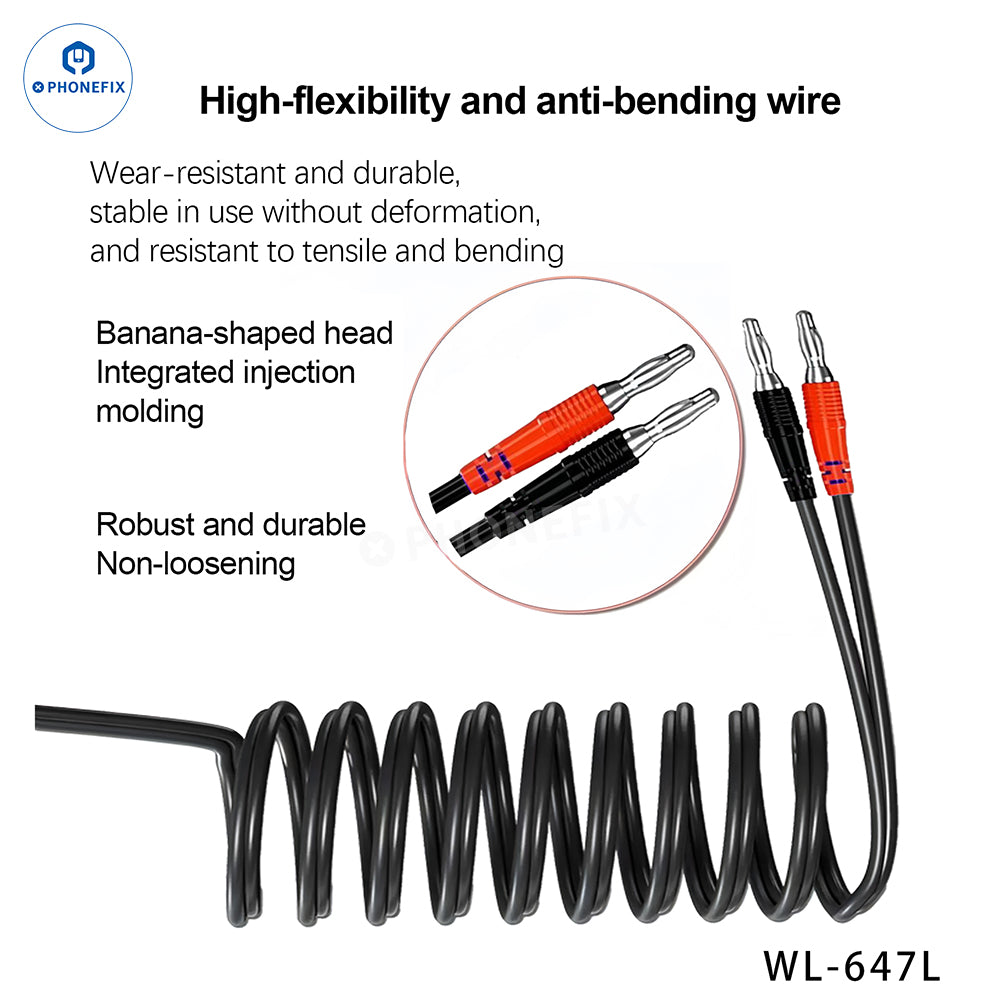 WYLIE WL-647L Power Boot Cable for iPhone 6-17 Pro Max Startup