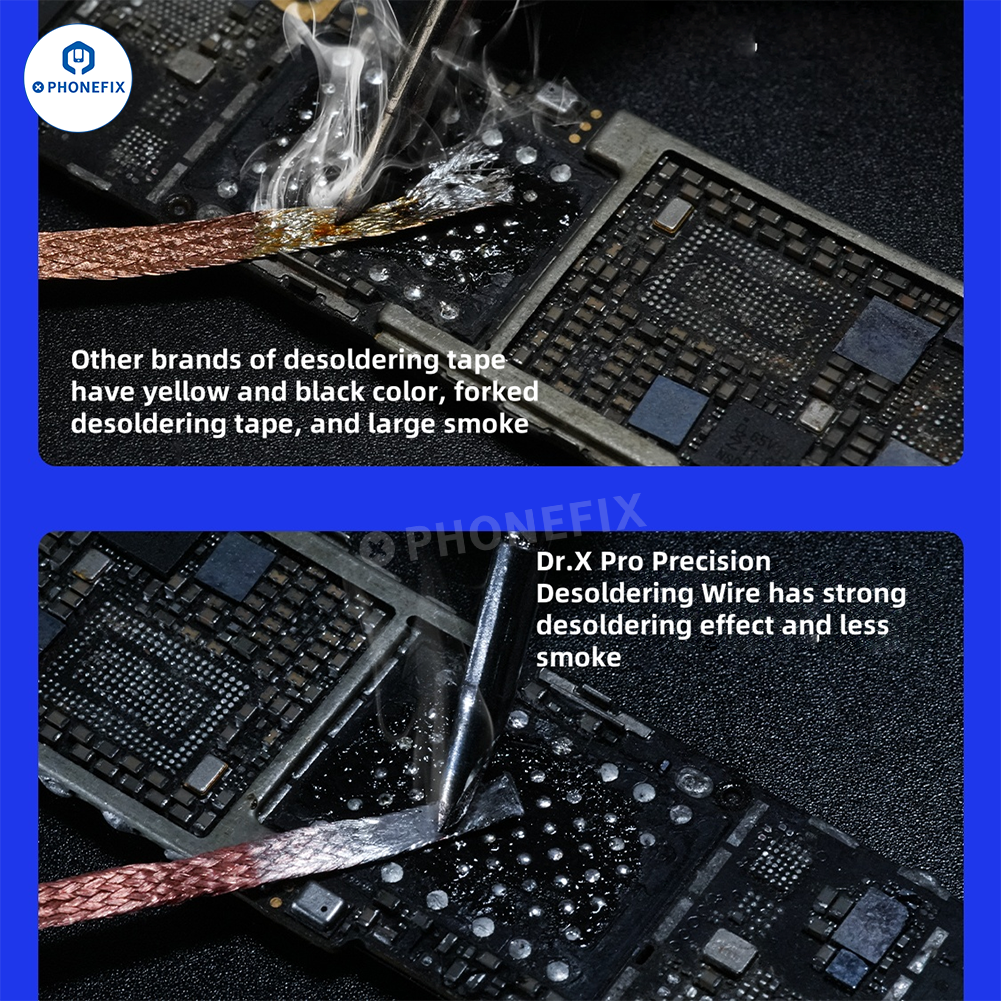 MECHANIC Dr.X Pro Desoldering Wick Phone PCB Tin Cleaning Wire