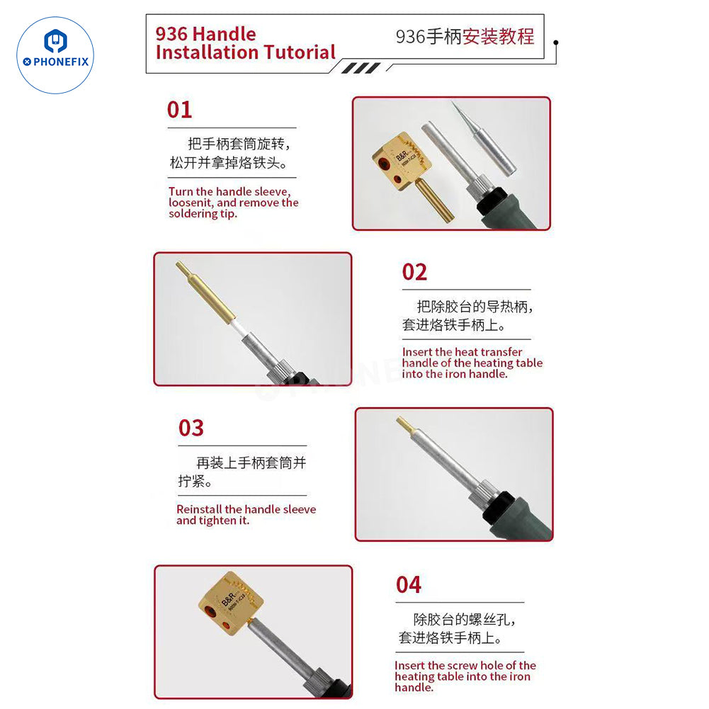 900M-T-iC18 CPU Glue Removal Station for T12 C210 936 Soldering Iron