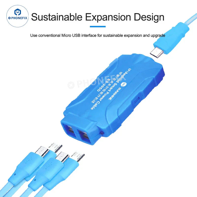 Sunshine iBoot-D SS-905D/905K Power Cable for iPhone 7-17 & Android