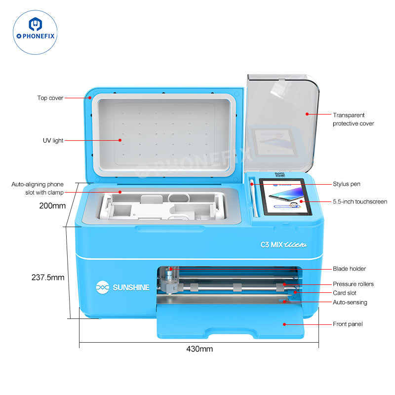 SUNSHINE C3 Mix Ultra Intelligent Cutting and Laminating Machine