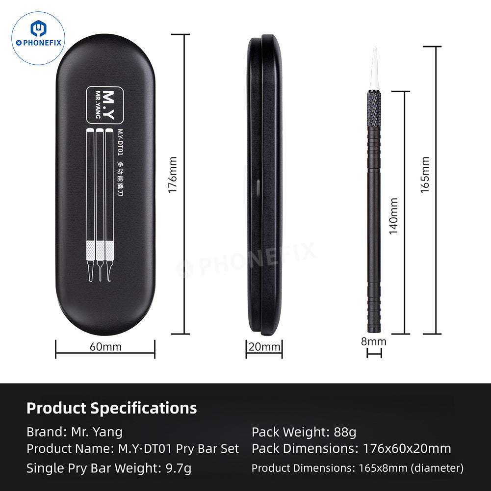 YCS M.Y DT01 Multi-functional Pry Blade Set for Mobile Phone Repair