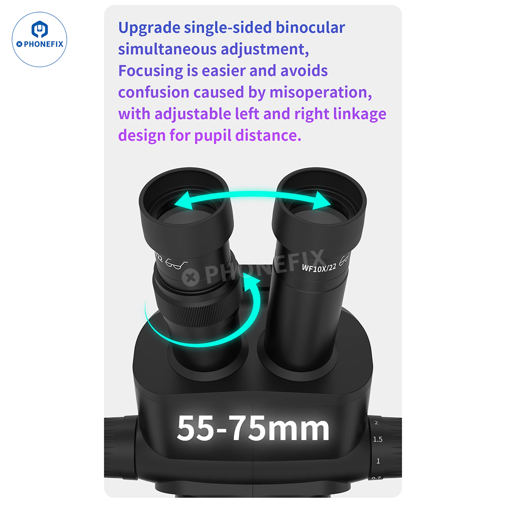 SOPTOP 7-60X Ultra Trinocular Stereo Microscope with 4K Camera