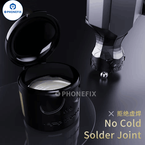 2UUL Black Skull Solder Paste 148℃ 183℃ for Phone PCB IC Repair