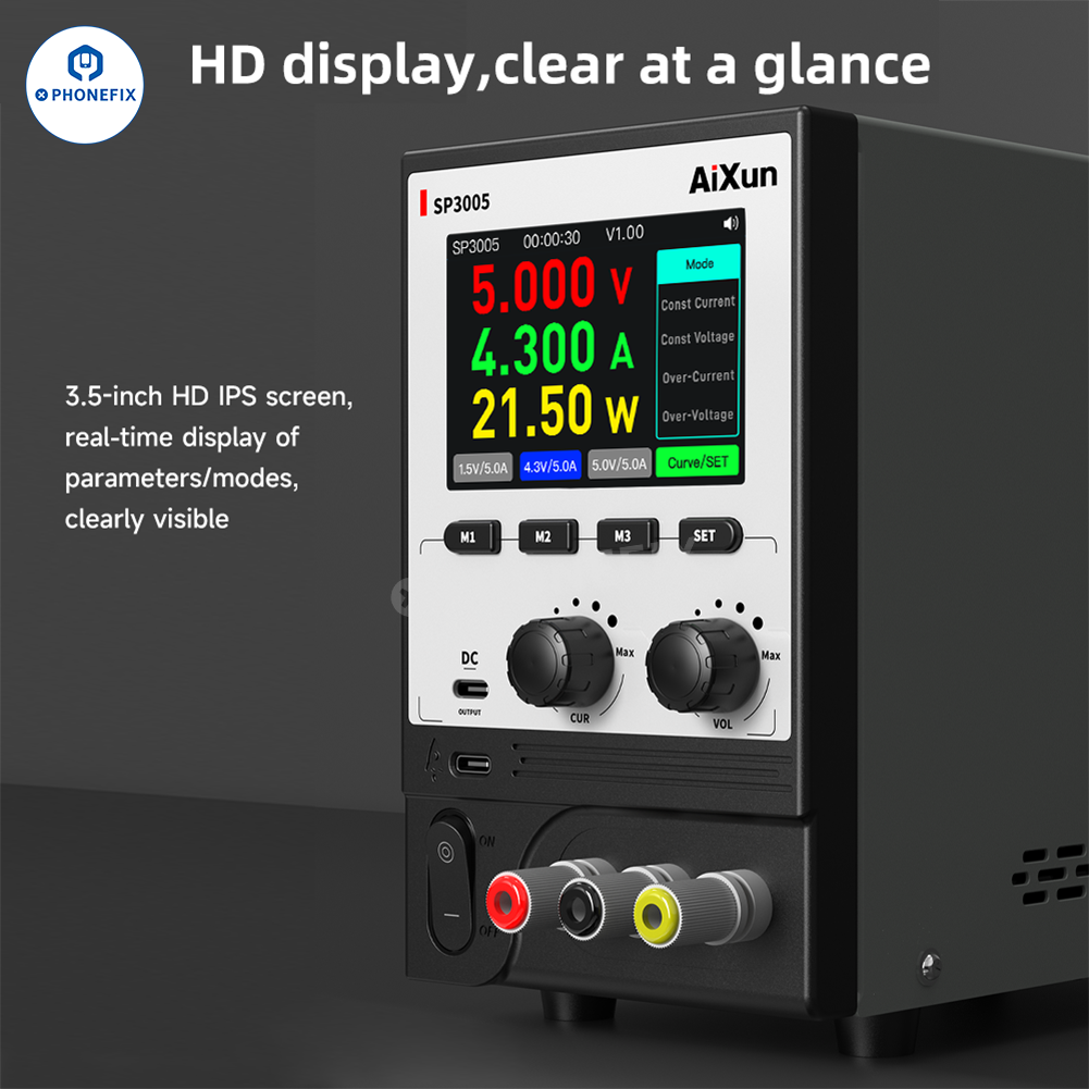 AIXUN SP3005 30V 5A CNC Programmable DC Power Supply