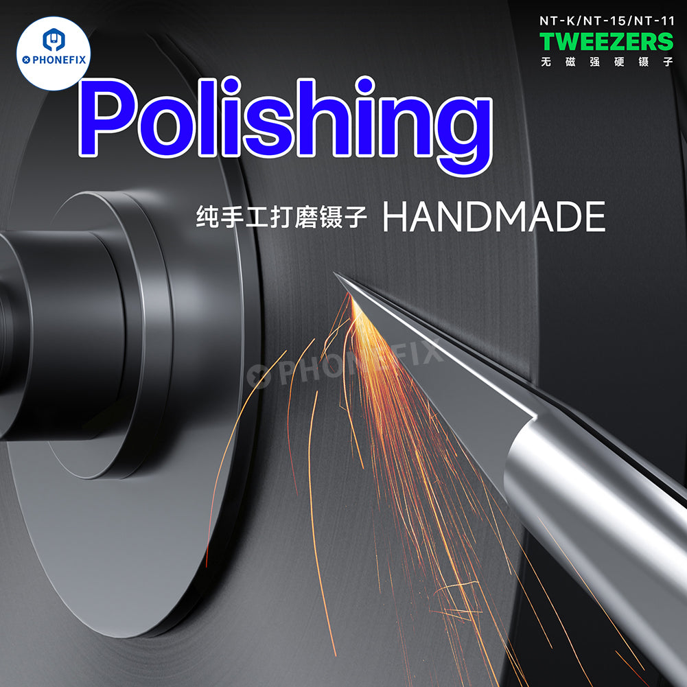 MECHANIC NT Non-Magnetic Ultra-Hard Tweezers for Phone Repair - CHINA PHONEFIX SHOP Team